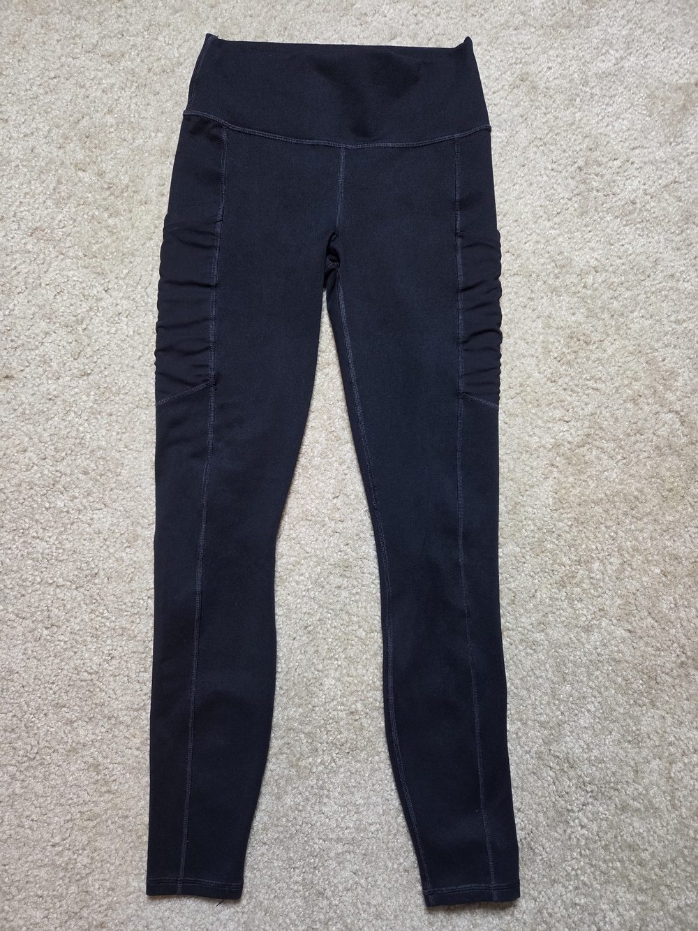 Fabletics PowerHold High Waisted Black Compression Leggings NO SIZE TAG